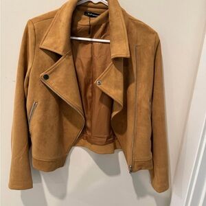 Tan Suede Women's Jacket